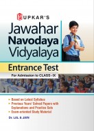 Jawahar Navodaya Vidyalaya Entrance Test (For Admission to Class IX) Including Previous Years Solved Papers & Practice Sets
