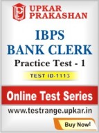 IBPS Bank Clerk Practice Test - 1