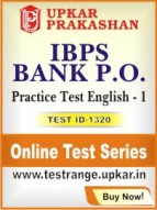 IBPS Bank P.O. Practice Test English - 1