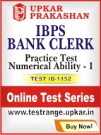 IBPS Bank Clerk Practice Test Numerical Ability - 1