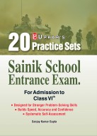 20 Practice Sets Sainik School Entrance Exam Class 6 Book with Detailed Explanations | Latest Exam Pattern | Upkar